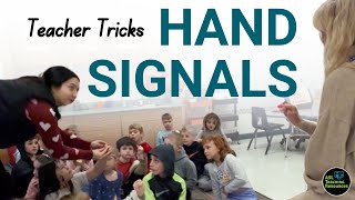 Teacher Tricks: Effective Hand Signals for Classroom Management!