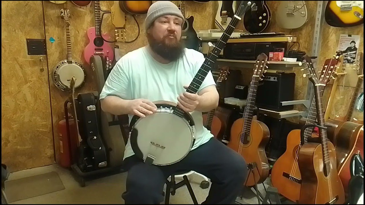 Обзор банджо Elvis. Tokio, Japan 197x