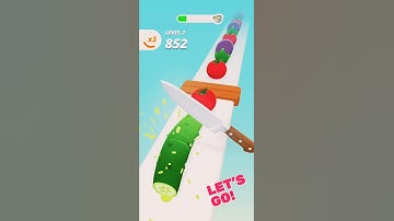 Perfect slices #vegetables #knife #cutting #samsgamingcity