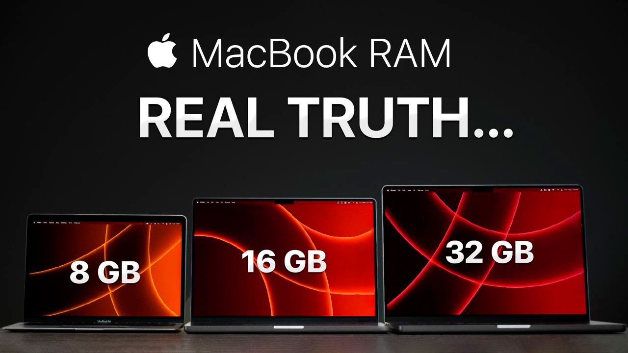 parfume sig selv tyk How much RAM do you ACTUALLY need in your Macbook? - YouTube