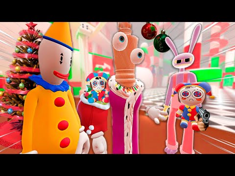 KINGER CELEBRATES CHRISTMAS WITH POMNI, JAX AND KOFMO | Amazing Digital Circus X Murder Drones VR