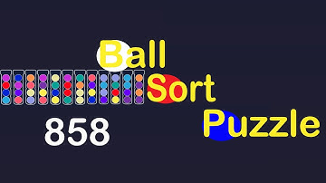Ball Sort Puzzle Level 858
