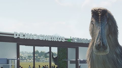 Day 250 of adding a Deinocheirus to this park until they