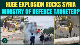 Damascus Explosion BREAKING: Car EXPLODES Near Syria’s Defence Ministry, HUGE Blast Rocks Capital screenshot 1