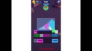 Color Sand: Fill The Blocks Level 404 Gameplay