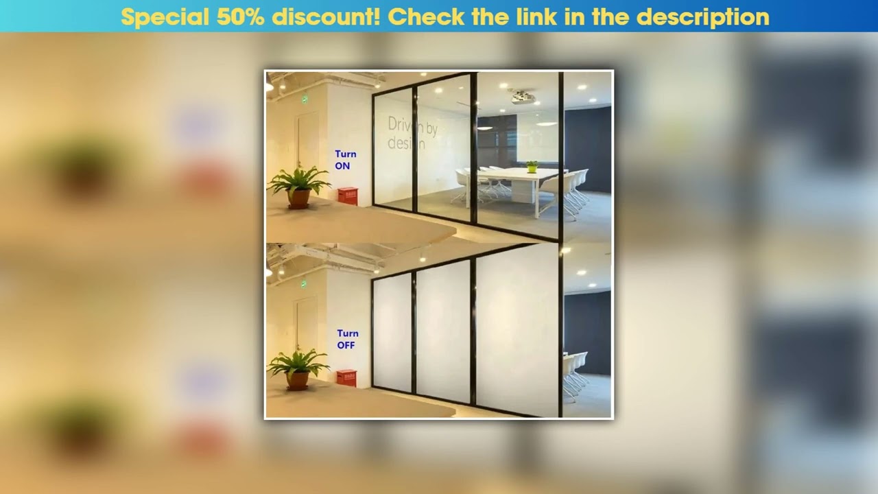 Top Switchable Pdlc Film Remote Control PDLC Smart Dimming Film Fogging Film Office Partitions Priv