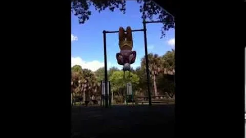 Uneven Bar Hanging Abs