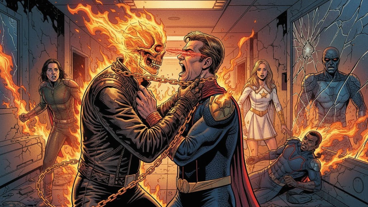 What If Ghost Rider Entered The Boys Universe?