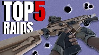 My Exfil Zone TOP 5 SOLO Raids Of The WIPE!  - Contractors Showdown Exfil Zone