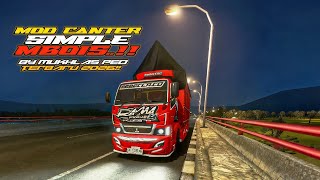 RILIS!! || LIVERY TRUCK CANTER SIMPLE MBOIS VAR SAMOK S12 BY MUKHLAS PO TERBARU 2026!! screenshot 4