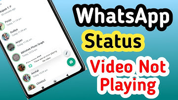 There Was An Error Playing The Video in whatsapp || Whatsapp StatusProblem Fix 2022