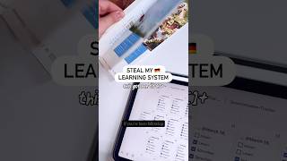 My German learning system 🇩🇪✨ #germanlanguage #deutschlernen #notion #download #pdf #deutschkurs