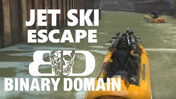 Binary Domain  Jetski Gameplay (No Commentary)