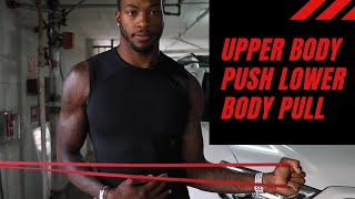 Upper Body Push, Lower Body Pull Workout | CJ Hammond