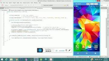 Xamarin Custom ListView Example Android