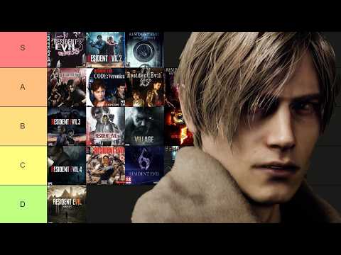 Ranking Resident Evil Games from Worst to Best: Ultimate Tier List ...