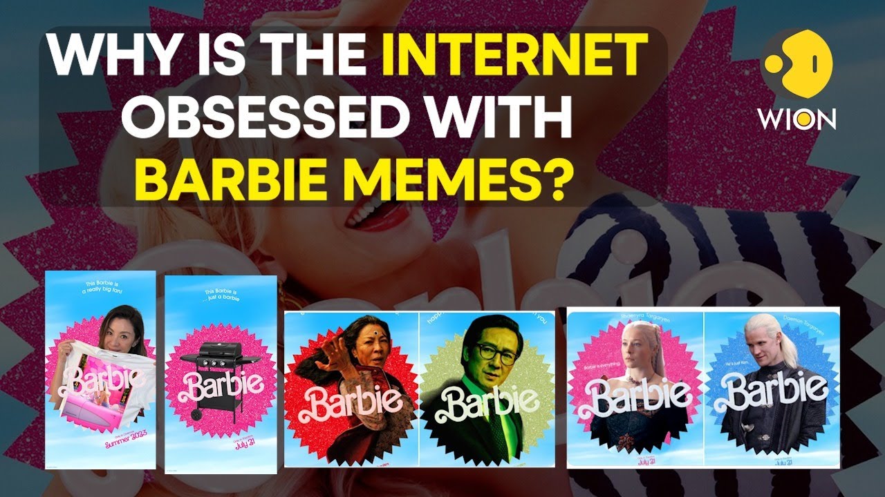 Barbie memes Why is the obsessed? YouTube
