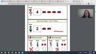 Curriculum   May, ULS lesson 19a More and less, K 5, North County, AcCel teacher, Mrs  Elliott