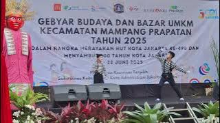 Pantomim Faqih & Ikraam @Kecamatan Mampang Prapatan #HUT DKI Jakarta ke 498