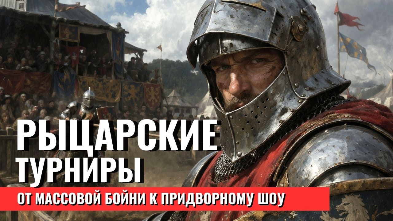 РЫЦАРСКИЕ ТУРНИРЫ | Главный Спорт Средневековья | ИСТОР… — Transcript