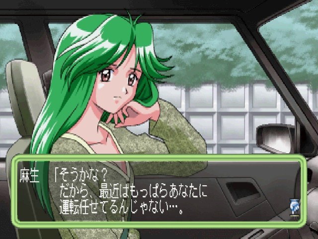 ときめきメモリアル2☆ときメモ2☆麻生華澄☆水着テレカ[3]