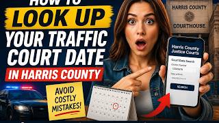 How to look up your traffic court date in Harris County