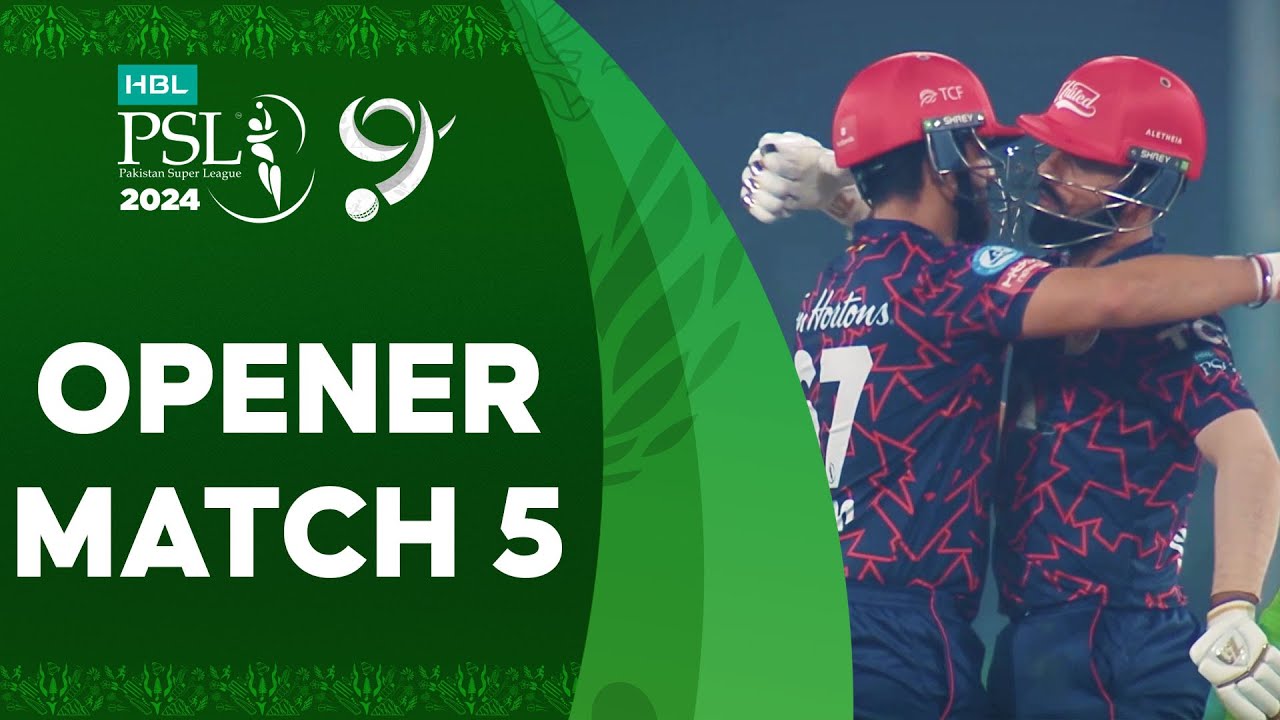 Home side Multan Sultans, face off against Islamabad United in a match filled with excitement 