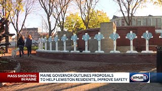 Maine governor outlines proposals to help Lewiston residents, improve safety