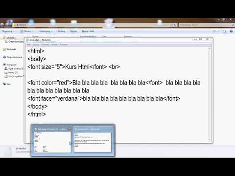 Wideo: Jak zmienić czcionkę nagłówka w HTML?