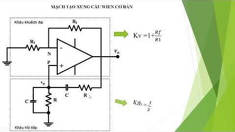 Mạch tạo dao động cầu Wien