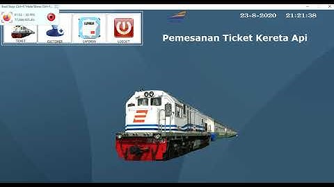 Aplikasi Pemesanan Ticket Kereta Api