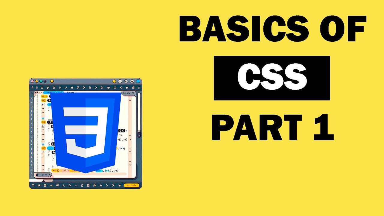 Basic Concepts of CSS. Part 1 - YouTube