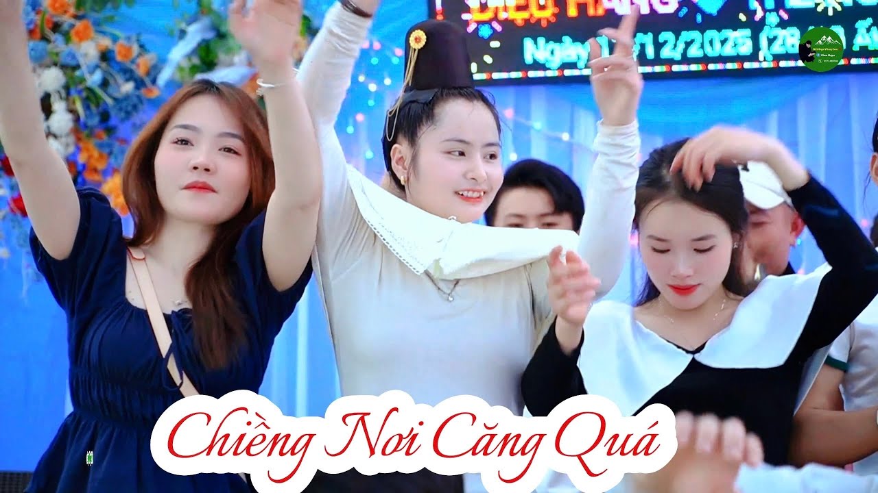 NHẠC SÀN TÂY BẮC NHẢY NHIỆT TÌNH TẠI LỄ VU QUY DIỆU HẰNG & THẾ NGHIÊM BẢN SAI KHAO XÃ CHIỀNG NƠI