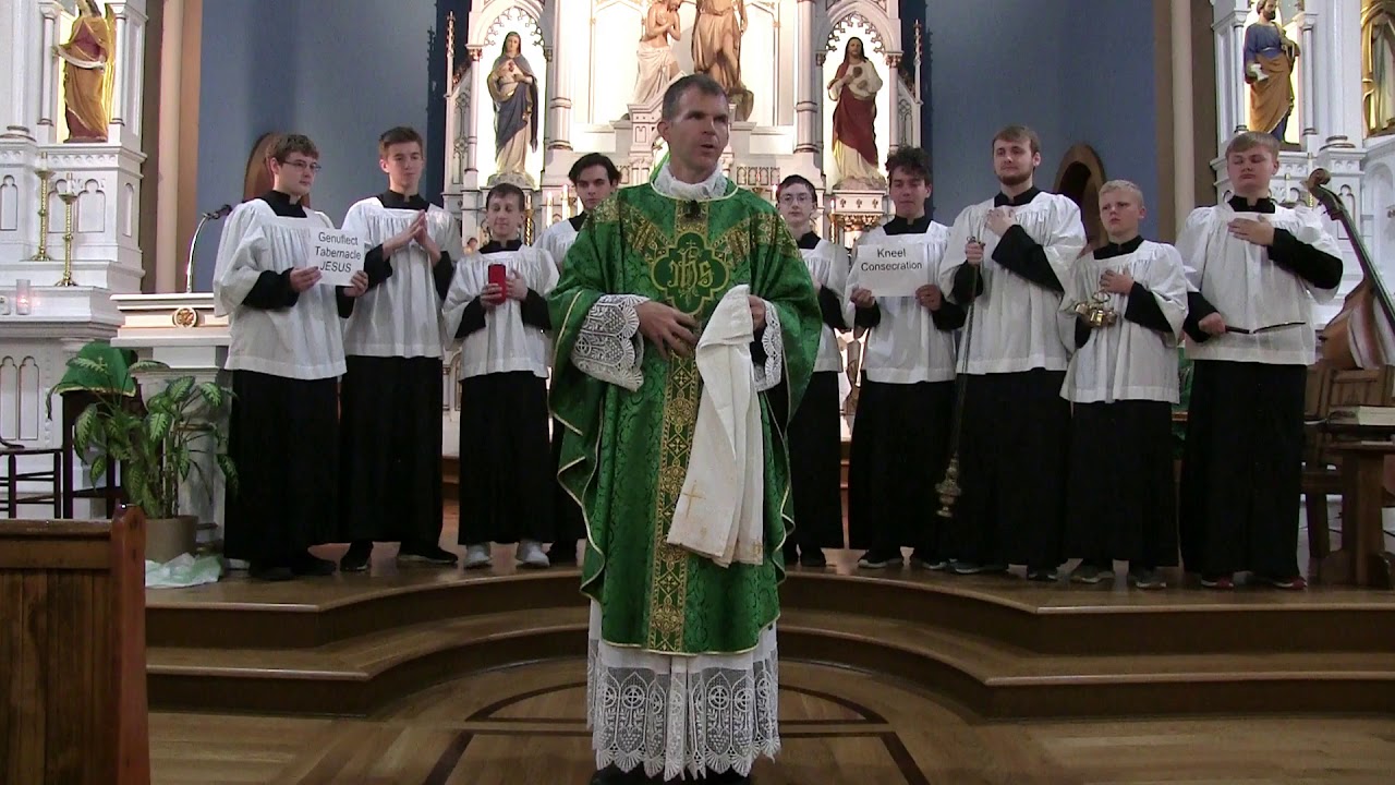 Верите ли вы? Реальное присутствие Иисуса в Евхаристии — Отец Джонатан Майер — 25.08.19