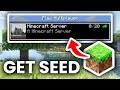 How To Get Seed Of Minecraft Server - Step By Step