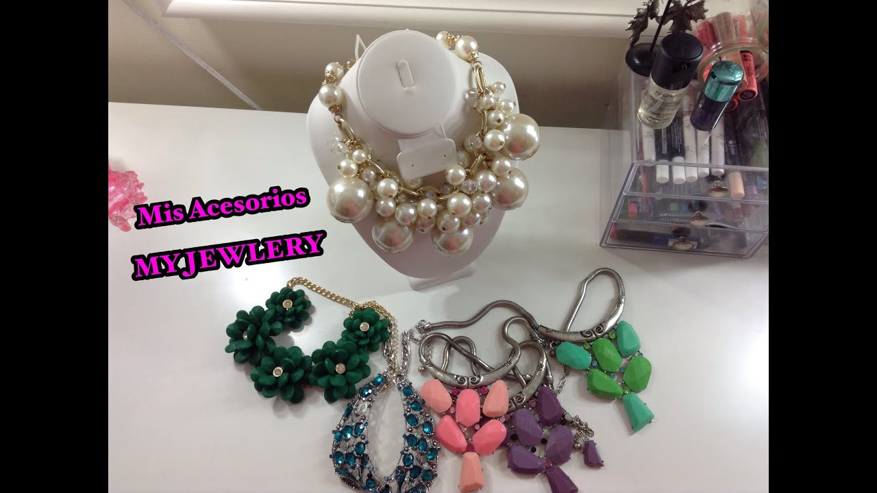 TE MUESTRO MIS  ACESORIOS/ COLLECTION JEWLERY 💍💍 RD/Yanerismakeup