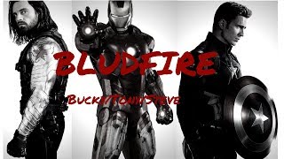 Bucky/Tony/Steve ~ Bludfire