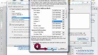 Using Access 2010 - Match Fields