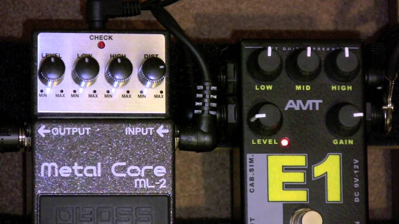 ギター AMT E1 AMT Electronics E1 - METAL - YouTube