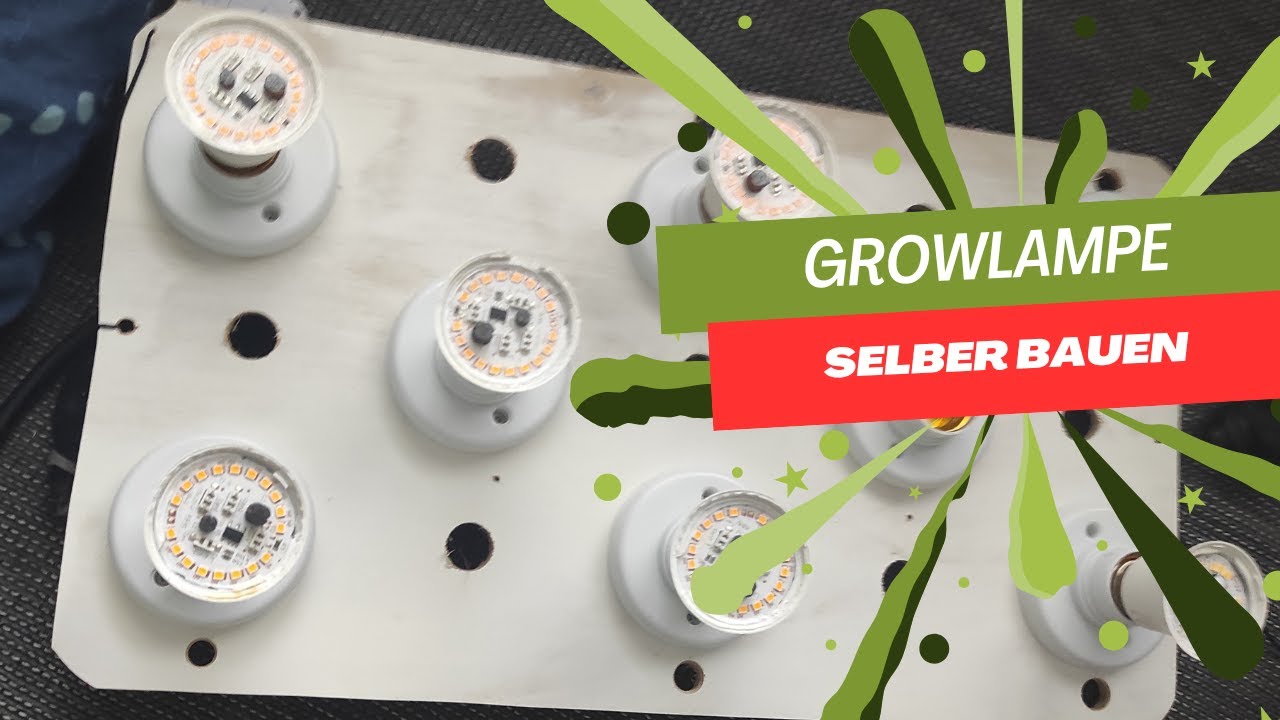 So baue ich meine Growlampe selber mit E27 LED