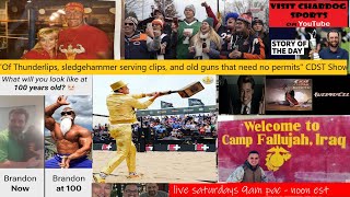 "Of Thunderlips, sledgehammer serving clips, and old guns that need no permits" CDST Show