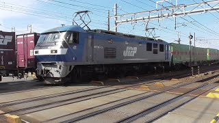 EF210-151＋コキ 2095レ＆EF210-15代走 56レ「福山レールエクスプレス」 枇杷島駅～清洲駅間通過