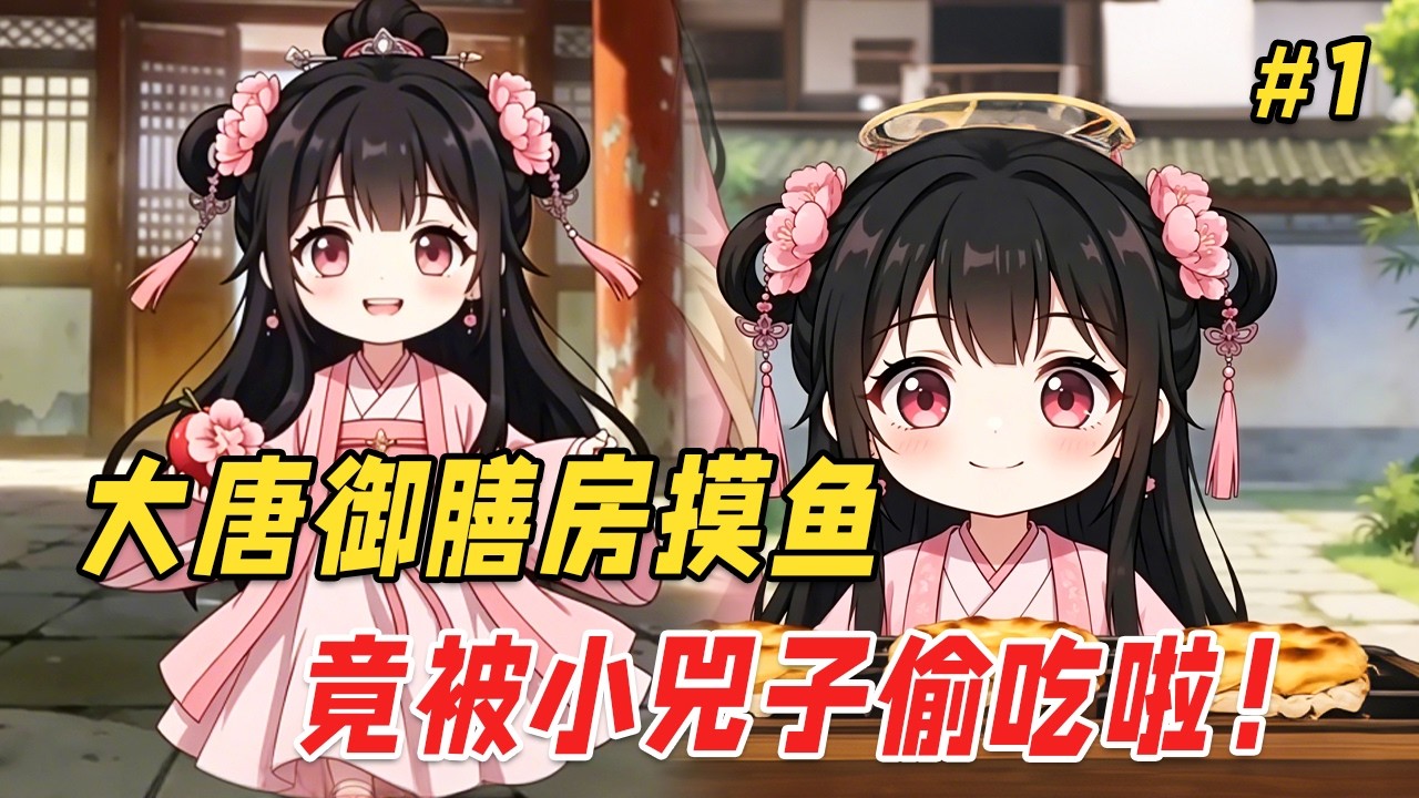 【搞笑治愈🔥】国宴顶级大厨穿越到大唐，成了御膳房里一个劈柴的杂役。他本想摸鱼度日，结果随手一碗蛋炒饭，竟把晋阳公主小兕子给馋哭了！ Part1