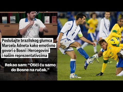 Marcelo Adnet's perspective on Bosnia and Herzegovina #Brazil #Bosnia #Football