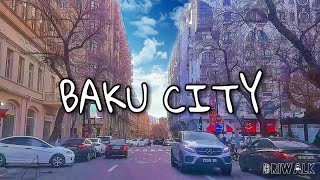 Bakı Küçələri 7 Fevral 2021 Baki Yollari , Kuceleri Baku City Driving Баку Азербайджан