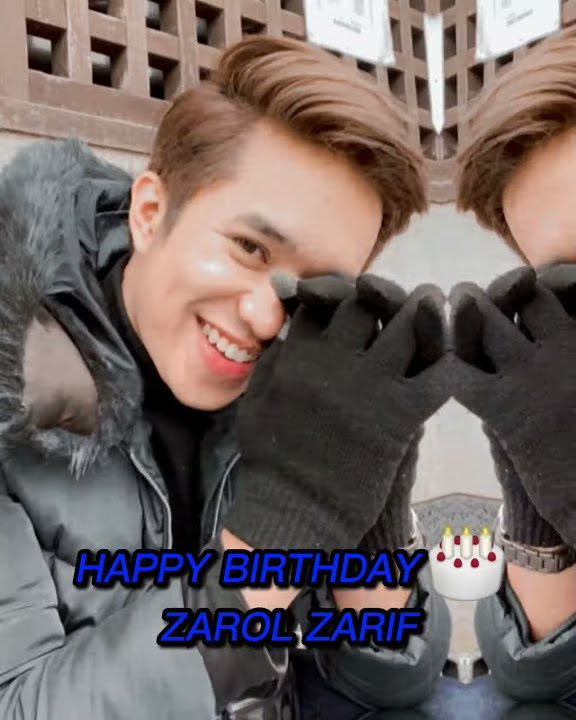 happy birthday zarol zarif🍰🐊