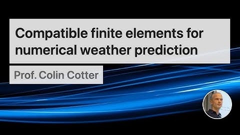 MOX COLLOQUIA - COLIN COTTER - 16 October 2025