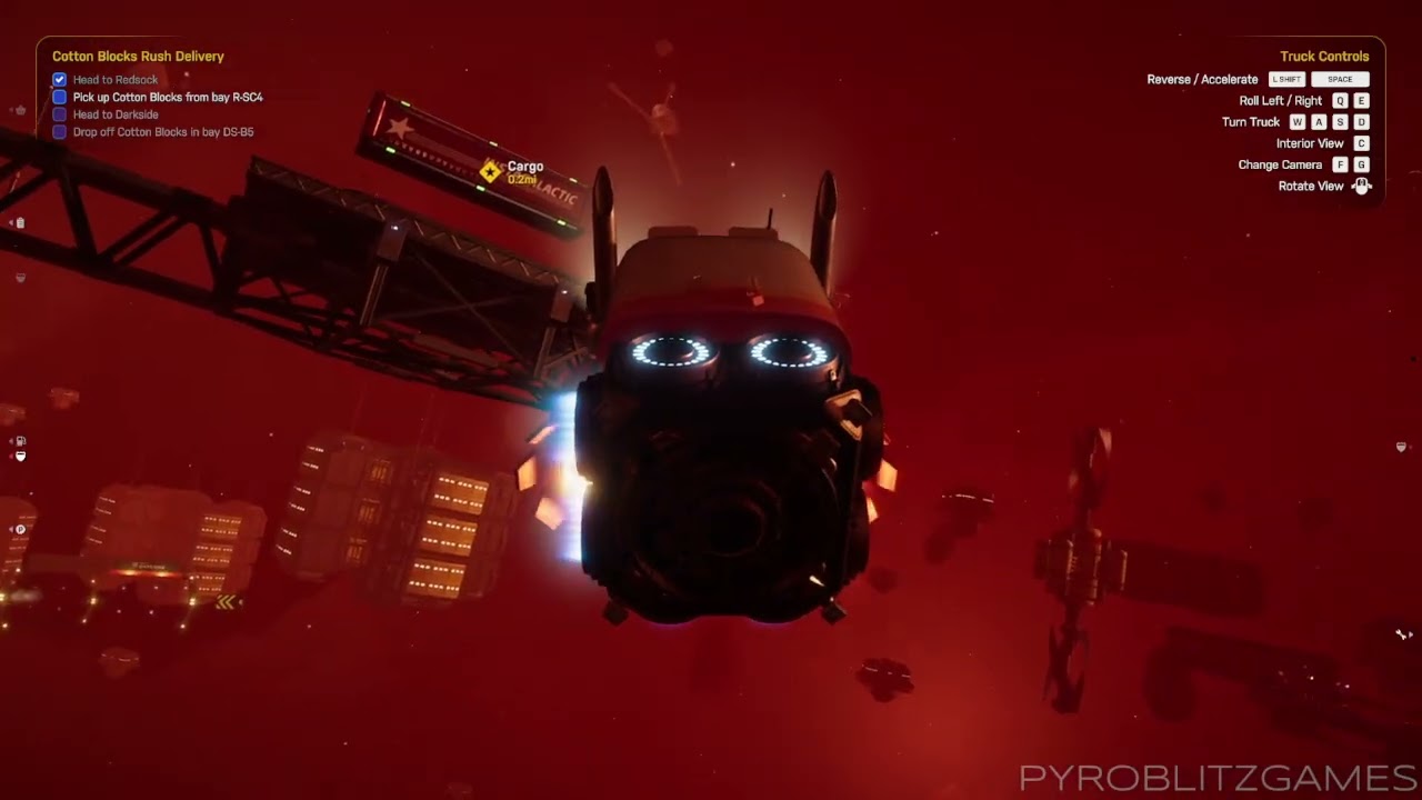 Cosmic Cargo canine - Star Trucker - Day 1.5