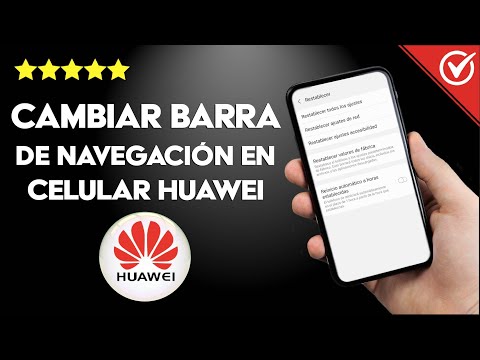 Cómo cambiar la barra de navegación en un celular HUAWEI - Personalizar mi móvil