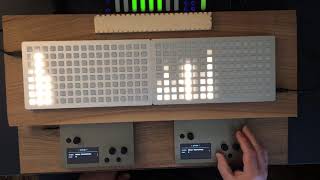 Platform:for 2 monome norns and strum script